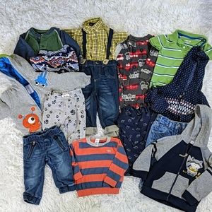 Baby Boy 12-18 Months Jeans Long Sleeves Carter's
